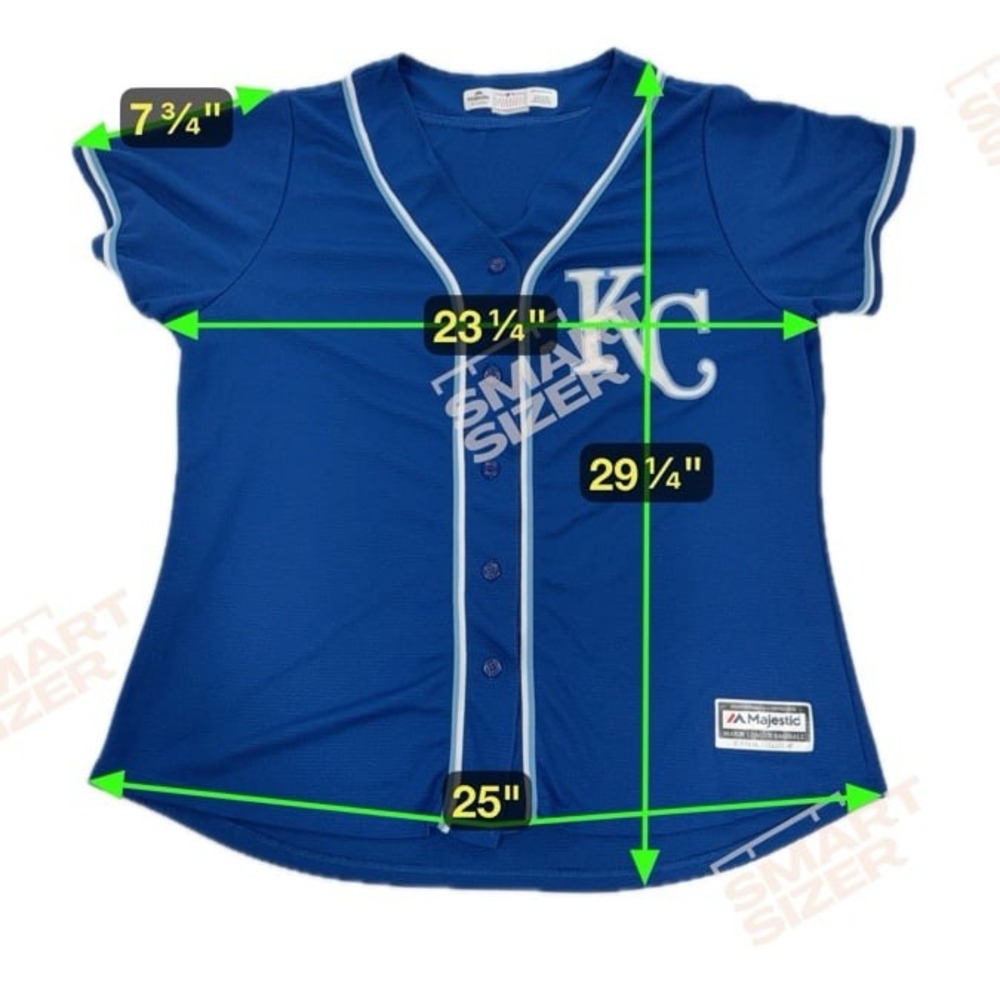 Kansas City Royals‎ Baseball Jersey Shirt Women's XXL NWOT - Picture 2 of 6